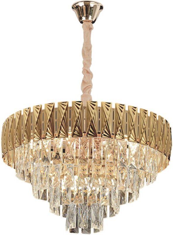 Toolight Hängelampe G060-Cp 60cm Gold