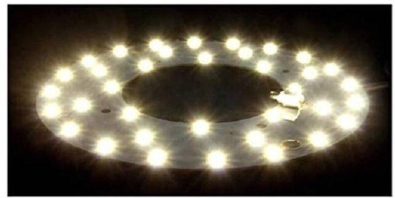 Trade Shop Traesio - Trade Shop - circolina led ricambio neon corona plafoniere 12 watt luce 6500K 4000K 3000K -