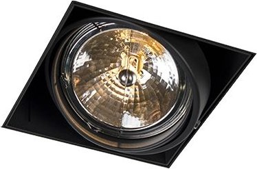 Einbauspot schwarz AR111 drehbar und kippbar - Oneon