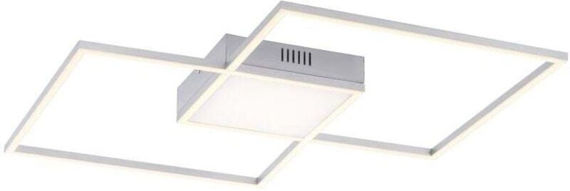 Leuchten Direkt - JustLight led cct Deckenleuchte Asmin nickel-matt 60 x 60 cm dimmbar Deckenleuchte