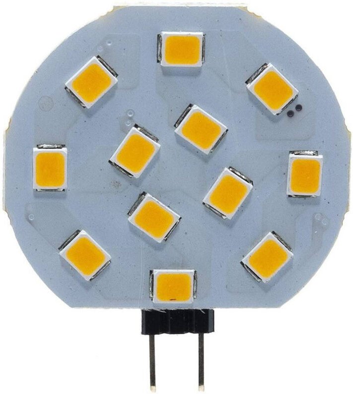 Trade Shop Traesio - Trade Shop - G4 slim led glühbirne 1,8 watt flache lampe 12V licht 6500K 3000K 4000K -