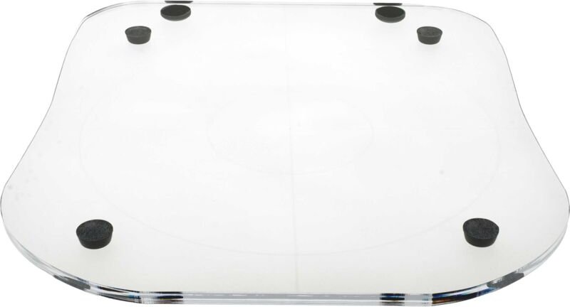 Gleitbrett kompatibel mit Silvercrest Monsieur Cuisine Connect, skmp, , skmw Küchenmaschine - Acrylglas, 34,2 x 29 cm - ...