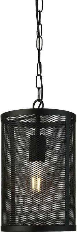 Searchlight - Vintage Hänge Leuchte Wohn Ess Zimmer Pendel Decken Käfig Lampe Kette schwarz