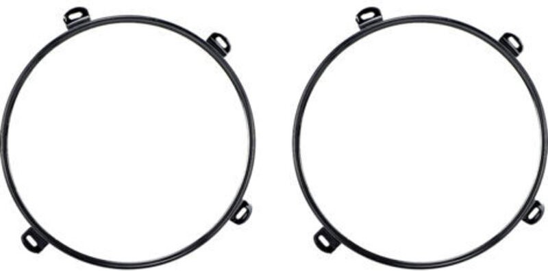 2 Stück 7-Zoll-Scheinwerferhalterungsring, Lampenfassung passend für Jeep Wrangler TJ 07-18