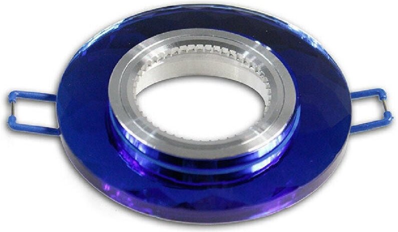 Trade Shop Traesio - Trade Shop - portafaretto da incasso tondo vetro effetto specchio support controitto P19 - Blau