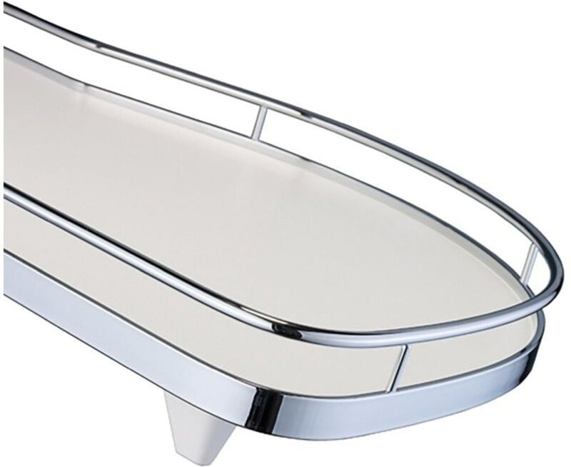 FP - Eckschrankschwenkauszug LeMans ii 450mm Reling Classic verchromt links