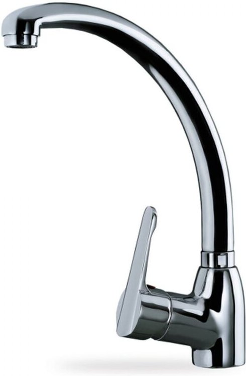 Mischbatterie Teka 8191462 Chrom Messing