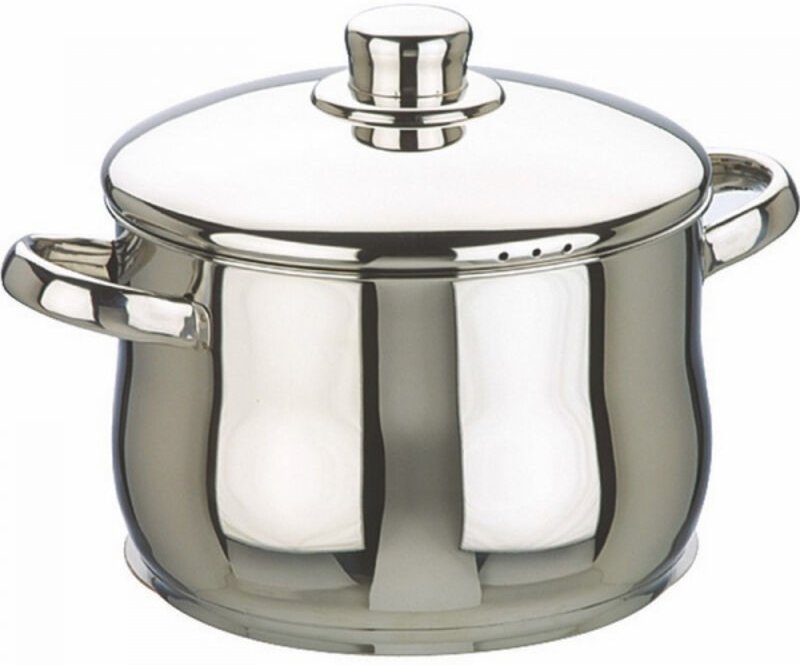 Edelstahltopf mit Deckel 24cm Oslo 662224 ibili