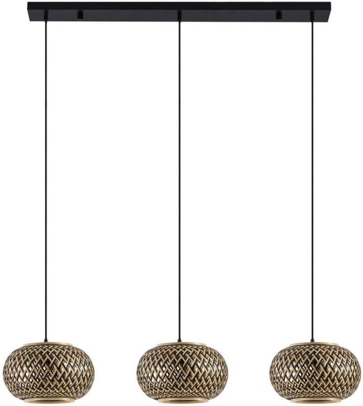 Pendelleuchte 'Nerys' aus Holz für Wohnzimmer & Esszimmer von Lindby