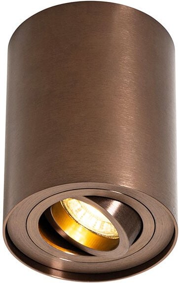 Moderner Deckenstrahler dunkelbronze dreh- und neigbar - Rondoo Up