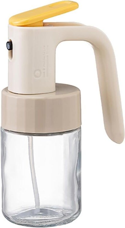 CCYKXA Ölsprühflasche aus Glas, Haushaltsflasche für Küchenzubehör (180 ml)