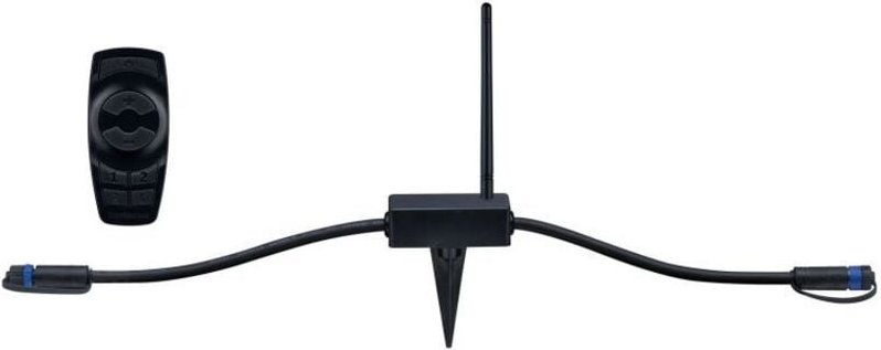 Paulmann Licht - Paulmann Plug & Shine Controller Outdoor schwarz mit Fernbedienung Plug & Shine Beleuchtungssystem