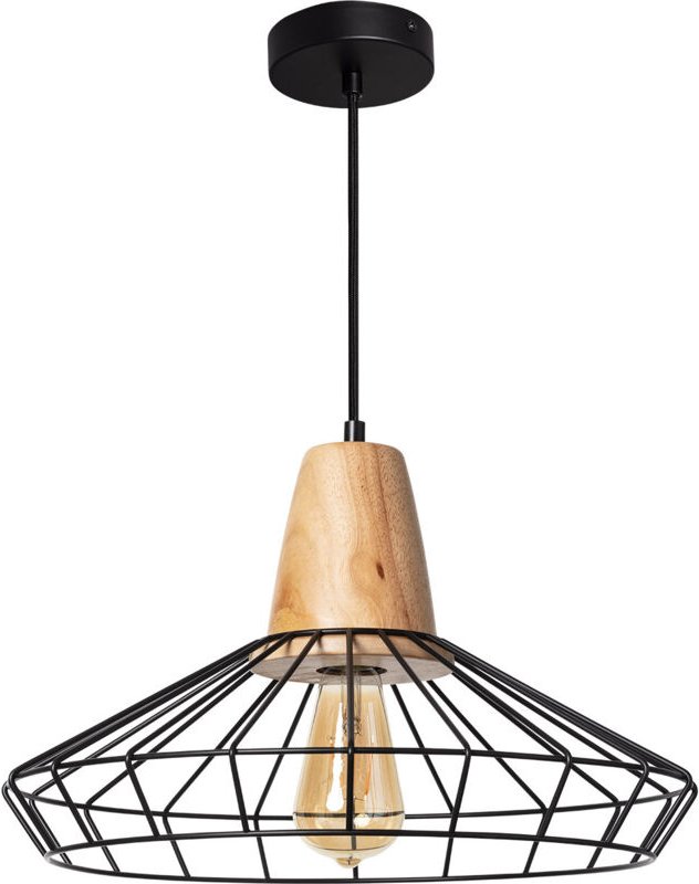 Efectoled - Pendelleuchte Metall Keler Schwarz