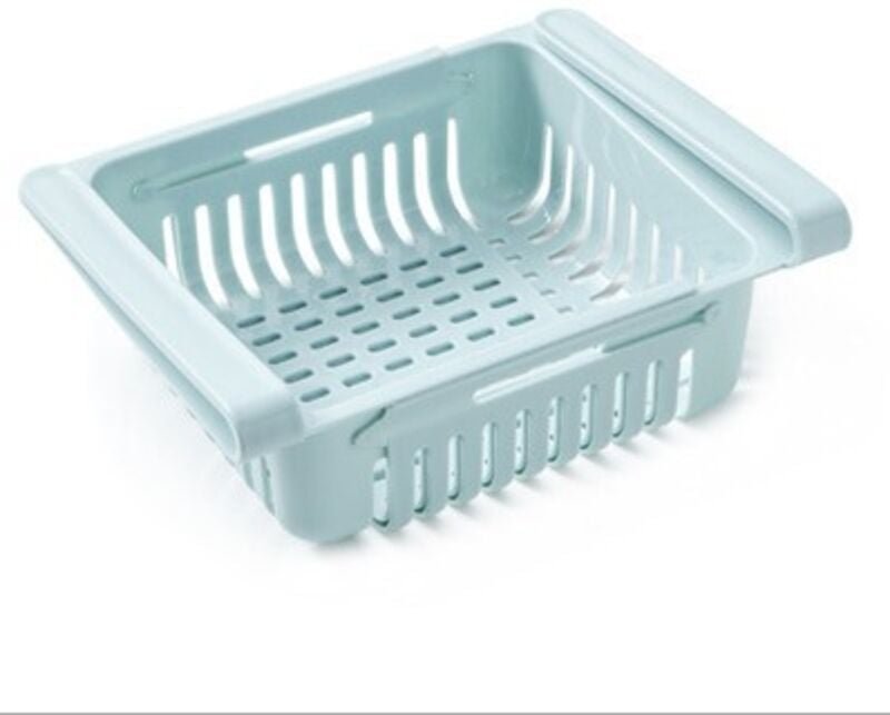 Kühlschrankschublade, verstellbares Lagerregal, Kühlschrankfach-Organizer, einziehbarer Kühlschrankschubladen-Organizer,...