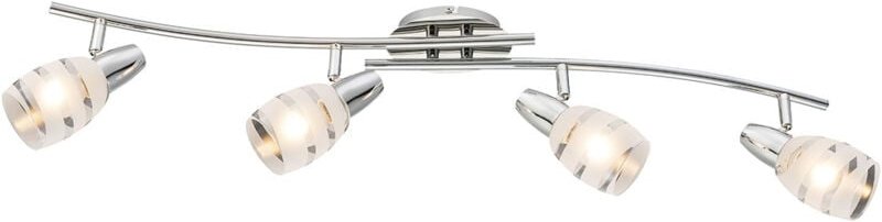 Deckenstrahler roy chrom, 4-flammig