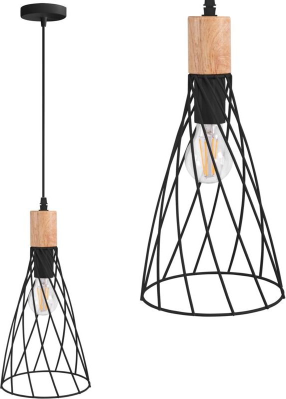 Toolight Deckenlampe App1268-1cp Black