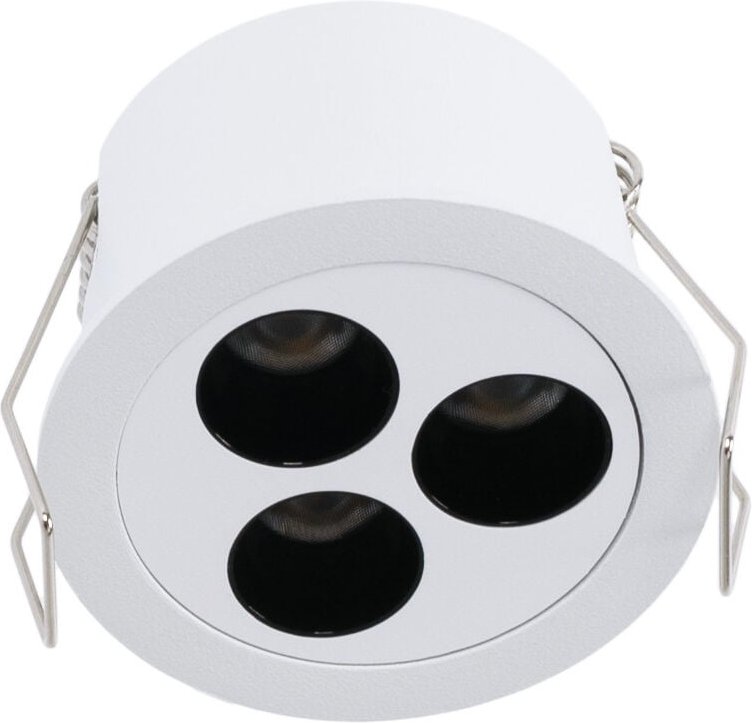 6W led Einbaustrahler rund - UGR18 - ø 55mm Einbauöffnung
