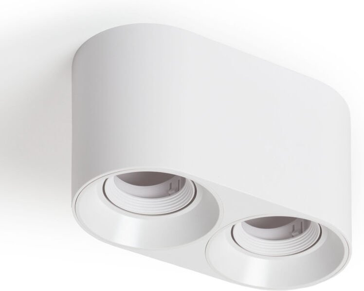 Efectoled - Deckenleuchte Doppelt Space Weiß