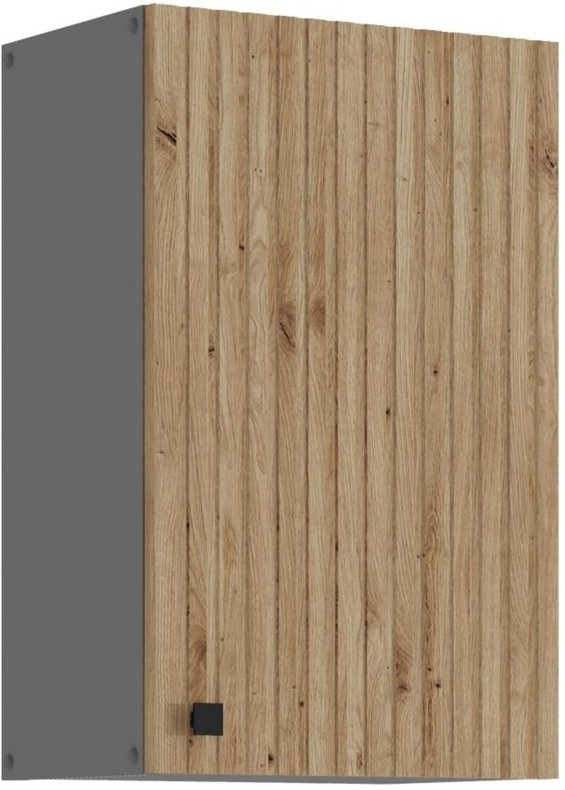 Küchen Preisbombe - Küche ava Artisan Hängeschrank 45 cm Lamellenoptik Küchenzeile Einbauküche