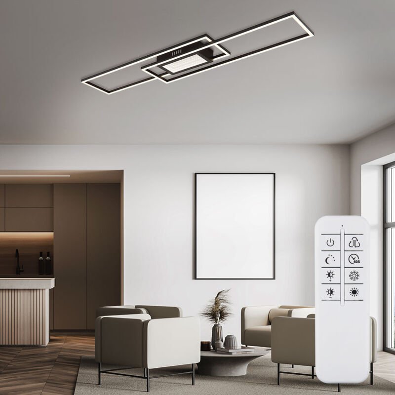 Globo - Deckenleuchte Lampe Dimmbar Fernbedienung Memory Nachtlicht Timer led 42W