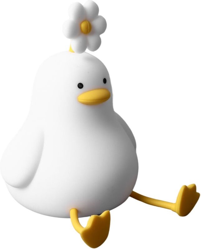 Nachtblume, helle, weiche Augenschutzlampe für Schlafzimmer, weiches und wiederaufladbares Nachtlicht für Mädchen, Wohnz...