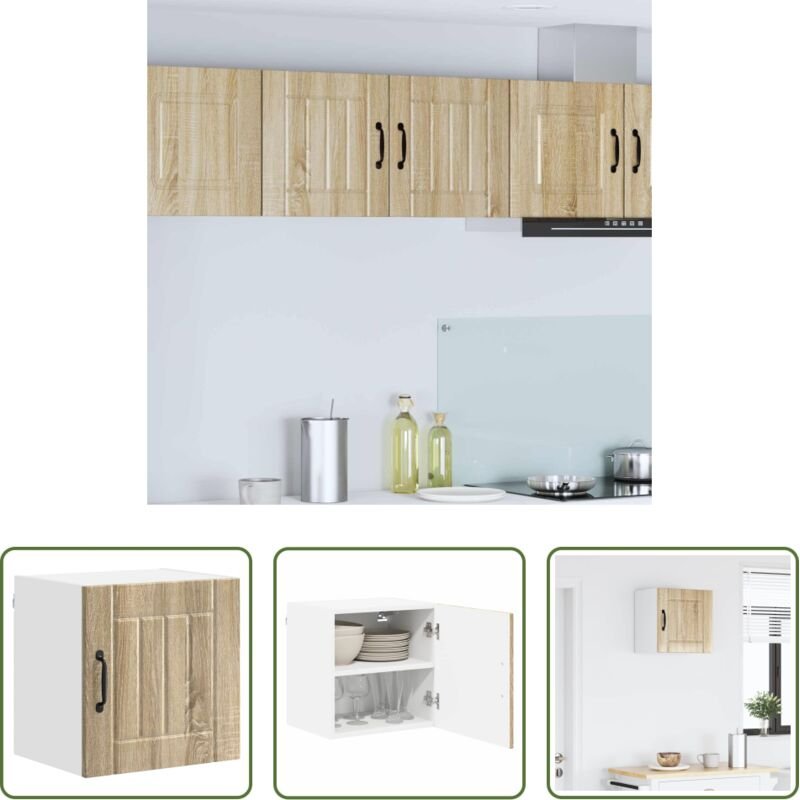 Holzschrank - Küchenschrank Sonoma-Eiche 40 x 31 x 40 cm Holzwerkstoff