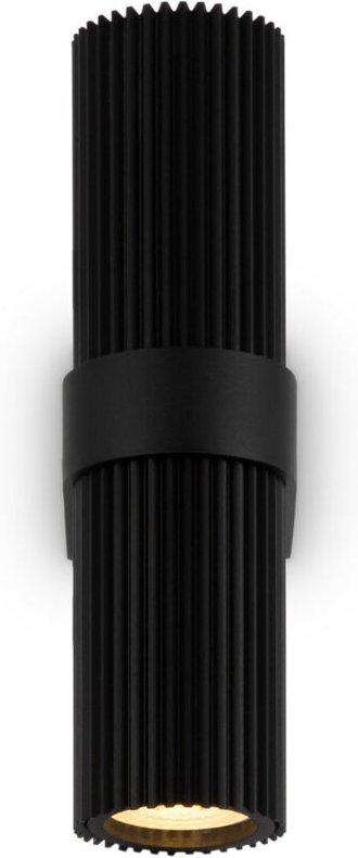 Maytoni Dynamics Moderne Up & Down Wandleuchte Schwarz 2xGU10 Weißer Schirm