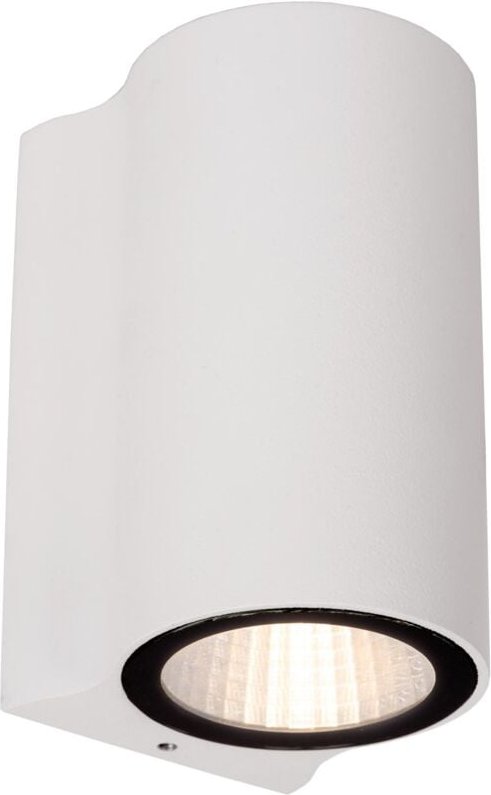 Lucide AKRA - Wandleuchte Innen/Außen - LED - 1x6W 2700K - IP54 - Weiß