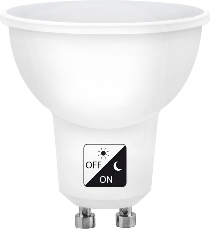 Matel Dämmerungssensor GU10 5W Kalt-LED-Glühbirne