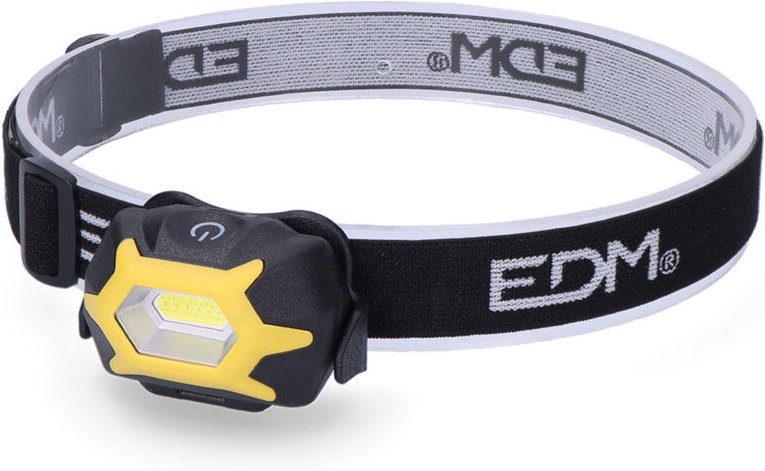 1 w LED-Stirnlampe, 3 Modi, Batterien enthalten EDM 36385