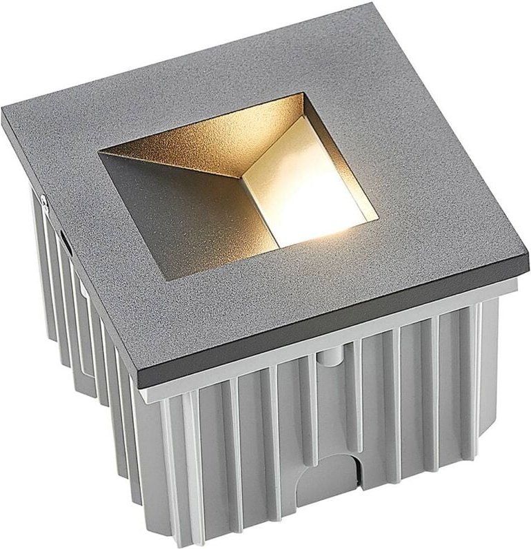 Wandleuchte außen "Zamo" aus Aluminium für Flur & Treppenhaus von Arcchio