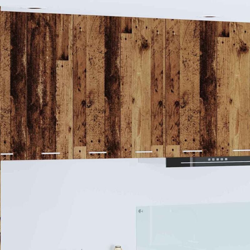 Hängeschrank mit Tür Riga Altholz 60 x 31 x 80 cm Holzwerkstoff vidaXL