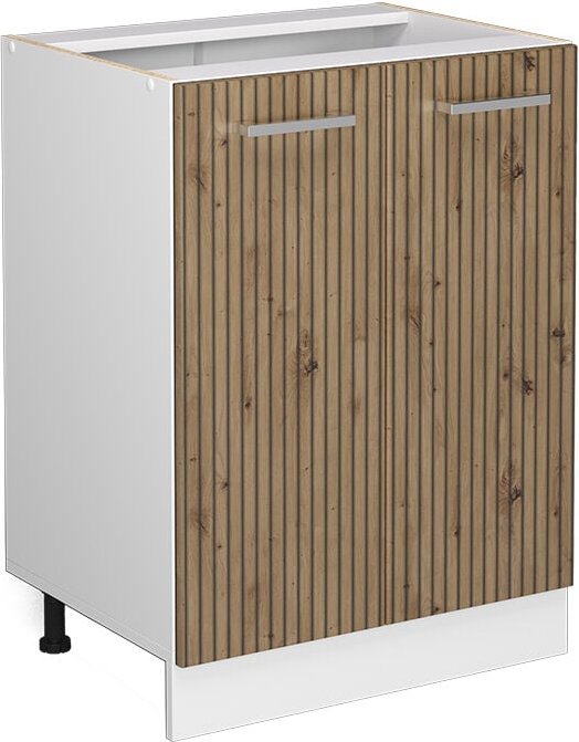 Vicco - Küchenunterschrank R-Line, Artisan-Eiche, 60 cm ohne Arbeitsplatte