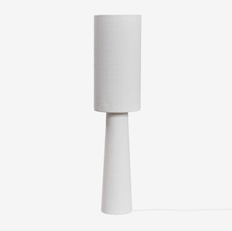Thumbnail - Stehlampe Bercy aus Stoff und Eisen ↑140 cm - Sklum