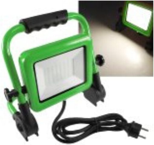30W led Fluter, 2650 Lumen, 1,5m Kabel, IP44