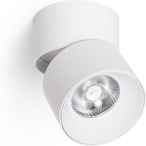 Ledkia - LED-Wandleuchte 15W Aluminium Rund Weiss New Onuba 5000K Kaltweiß