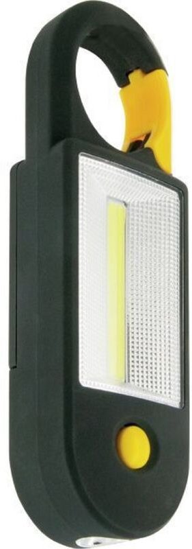 Schwaiger - led Taschenlampe cob VDWLED4 533 IP44 Wasserdicht mit Batterie 240+70LM 10H Arbeitslampe kfz Auto