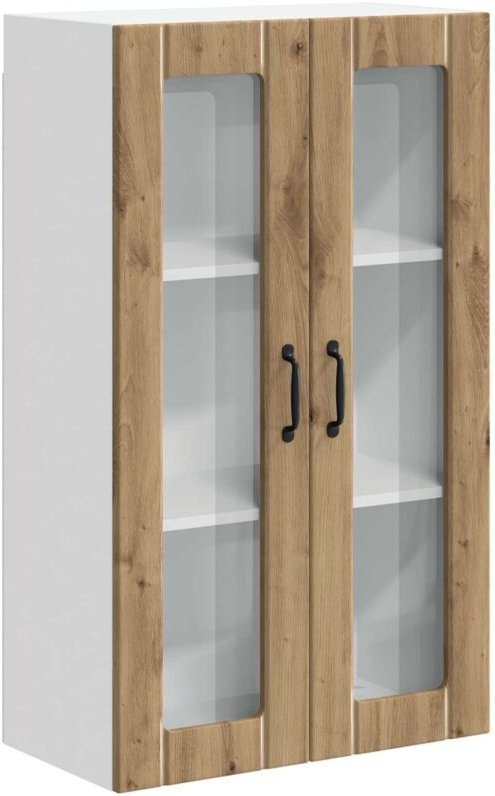 Thumbnail - Küchenwandschrank Artisan-Eiche 60 x 31 x 100 cm Holzwerkstoff vidaXL