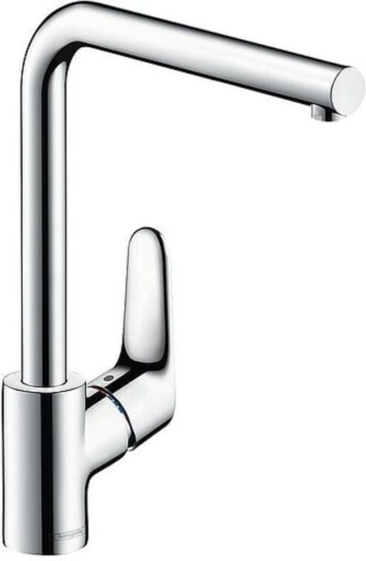 Focus M41 - Spültisch Einhebelmischer mit schwenkbarem Auslauf, verchromt 31817000 - Hansgrohe