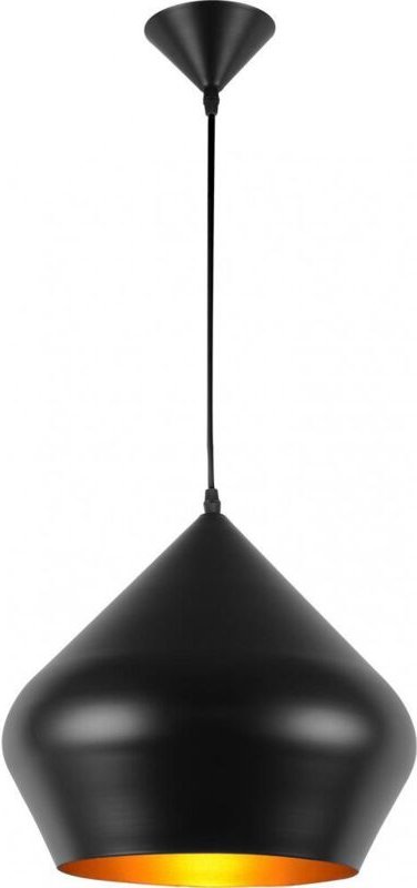 Privatefloor - Aluminium-Deckenlampe - Pendelleuchte im Industriedesign - Strong Schwarz