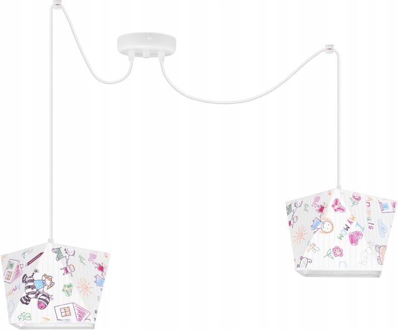 Loft-Hängelampe fürs Kinderzimmer mit Spinnenschirm