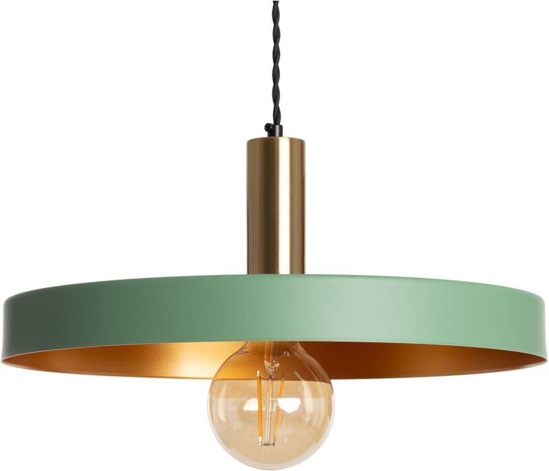 Pendelleuchte Metall Furiko Grün
