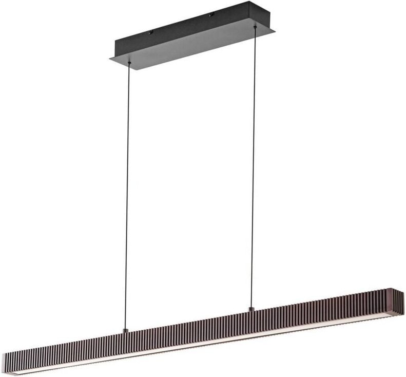 Pendelleuchte "Emara" aus Holz dimmbar für Wohnzimmer & Esszimmer von Lucande