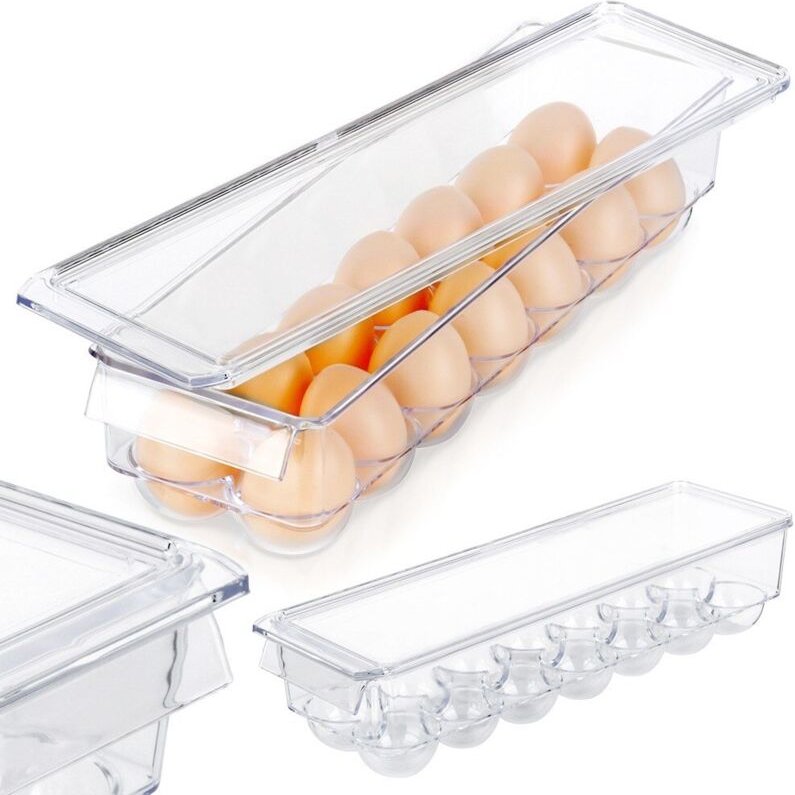 Storage Solutions - Egg container with lid for 14 eggs