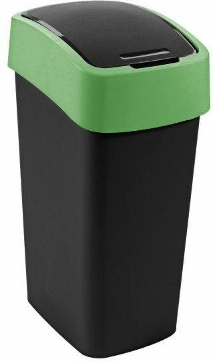 Curver Flip Bin 25l / Schwarz / Grün