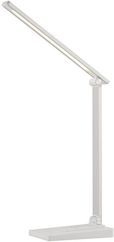 LED-Schreibtischlampe, 5 Farbmodi, 10 Helligkeitsstufen, Augenschutz-Schreibtischlampen, Touch-Steuerung, USB-C-Stromver...