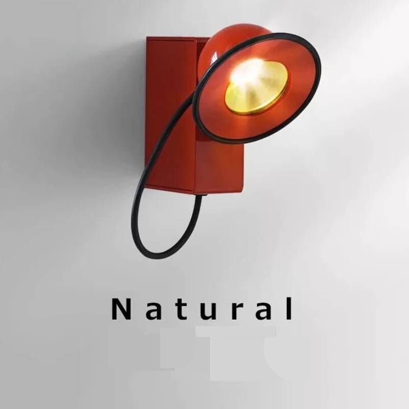 360° drehbare magnetische Wandleuchte, 5-W-LED-Nachttischlampe, moderne Wandleuchte zum Lesen im Innenbereich, 3000 K wa...