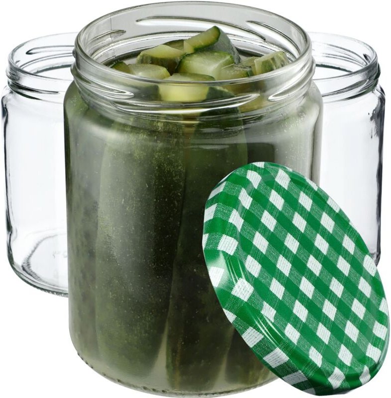 KADAX Glas Anna 540ml fi82 TO-540 einfacher 24er-Pack