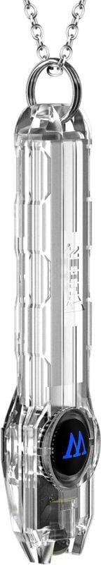 Tonchean - G1 40 Lumen Mini-LED-Taschenlampe, Typ c wiederaufladbar, kleine Taschenlampe als Schlüsselanhänger für Campi...