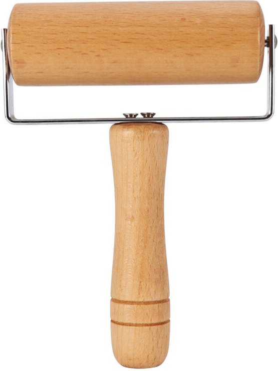 Kleines Nudelholz, Pizza-Nudelholz, Nudelholz aus Holz, Gebäck- und Pizzabäcker, Küchenutensilien aus Holz (Stil 3).